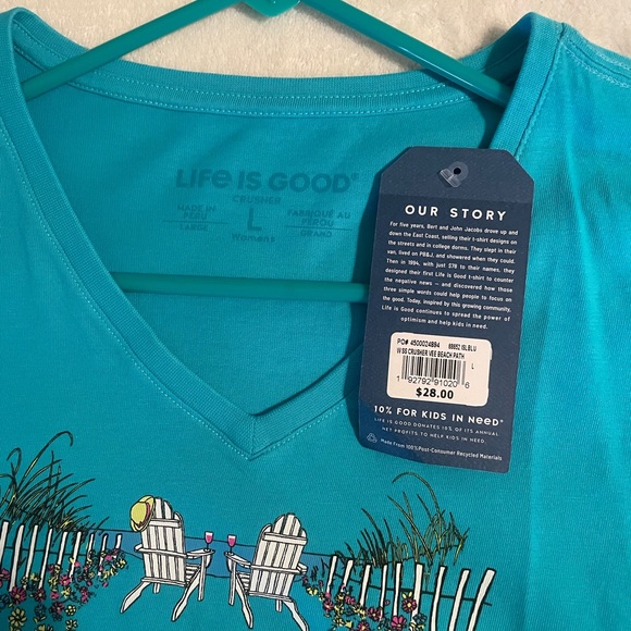 Life Is Good Tops Life Is Good Shirt Poshmark